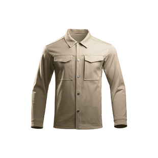 龙牙隐驷衬衫领工装夹克修身休闲战术通勤春秋轻薄外套