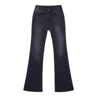 SPAO女士时尚微喇牛仔裤