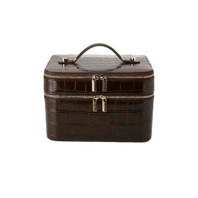 ETOILE COLLECTIVE DUO VANITY CASE 化妆包 巧克力色REVOLVE小众