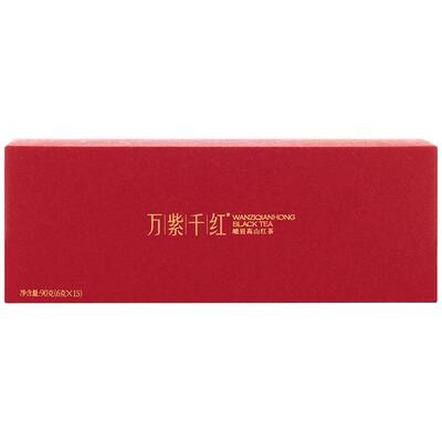 【组合装】万紫千红特级红茶90g+宝顶白芽2020年紧压寿眉120g