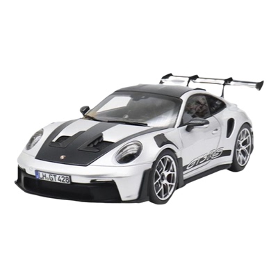 保时捷911 992 GT3 RS 碳盖 NOREV 诺威尔 1:18 合金全开汽车模型