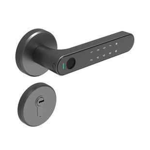 防火门升级改指纹锁密码锁通道消防门电子锁免改孔已接入米家APP