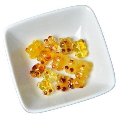 东海世家金珀蜜蜡小熊吊坠配件