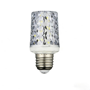 LED超亮玉米灯E27大螺口家用三色变光节能护眼无频闪 e14水晶吊灯