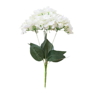 白色仿真花婚庆绢花花束装饰花假花摆件婚礼插花花艺塑料花乒乓菊