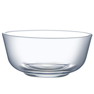 朗旭玻璃碗带盖透明泡面甜品汤碗大号北欧水果蔬菜沙拉碗家用套装