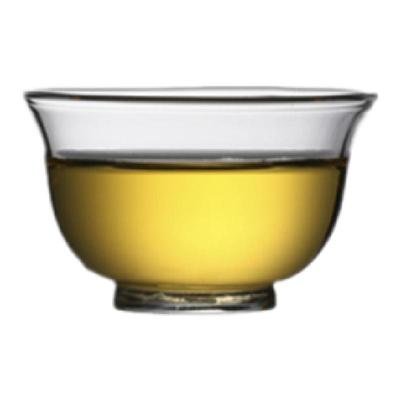 功夫茶杯6只装小号透明耐热品杯