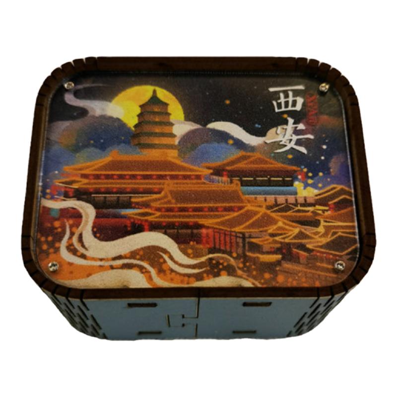 大唐不夜城钟楼音乐盒