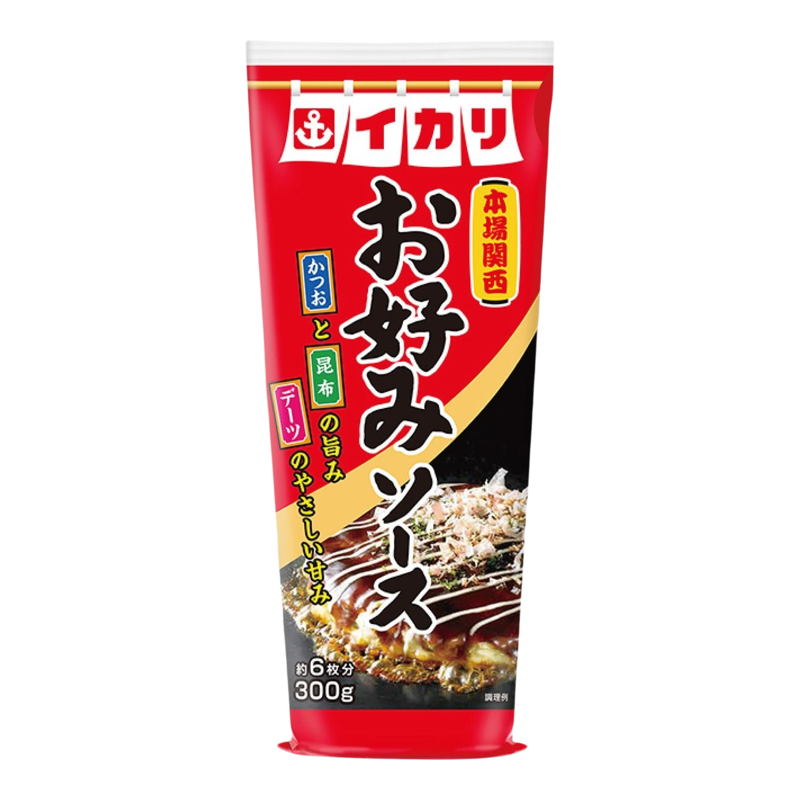 IKARI 日本大阪烧御好烧章鱼烧酱汁香港进口厨房家用烹饪日本酱料