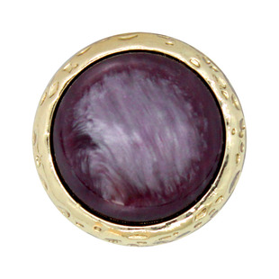 KOUCIY复古紫色钮扣 高档质感小香风扣子时尚百搭毛衣外套手缝扣