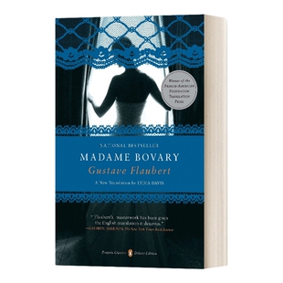 英文原版小说 Madame Bovary 包法利夫人 企鹅经典豪华毛边版 英文版 进口英语原版书籍