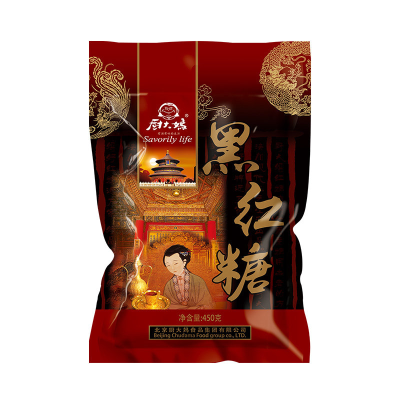 厨大妈黑红糖450g袋装