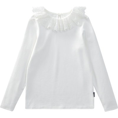 多版本/法式蕾丝花边领打底衫