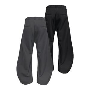 JCAESAR MACHETE PANTS 活页弯刀裤 立体剪裁 阔腿版型 双色西裤