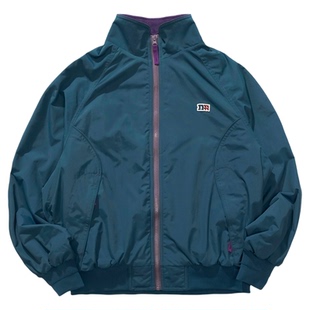 NOTHOMME复古秋冬新款三防撞色抓绒保暖立领加绒夹克外套男