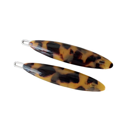 一字刘海碎发夹侧边夹法式