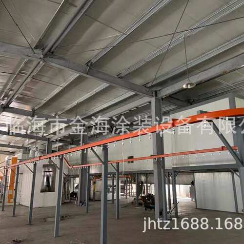 自动喷涂流水线前处理喷淋设备喷涂机生产厂家喷塑涂装悬挂式静电
