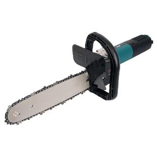 电锯家用伐木锯电动电链锯小型多功能木工迷你角磨切割机改装手提