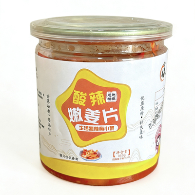 恩施剁椒姜片酸辣泡姜来凤姜350g