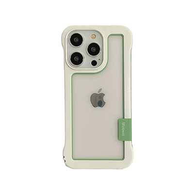 适用新款无边框iPhone17磨砂16por硬壳15超薄13pro肤感12Pro无边框11半包14保护套xr裸机手感x简约ins高级感7