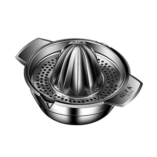 304不锈钢榨汁器家用手动榨汁机柠檬橙子挤压器按压式榨汁神器