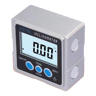 思为数显倾角盒三面带磁倾斜仪倾角盒角度测量水平仪角度测平尺
