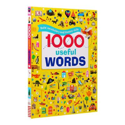 DK 1000 Useful Words英文原版点读版 1000英语常用词1000usefulwords 词汇量积累 阅读写作技能提升 精装点读版 4-8岁