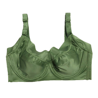 超薄款无海绵光面大码冰丝文胸