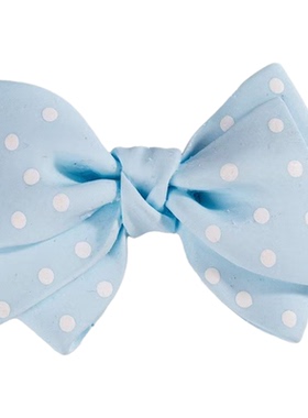 波点蝴蝶结领结树脂配件造景摆件