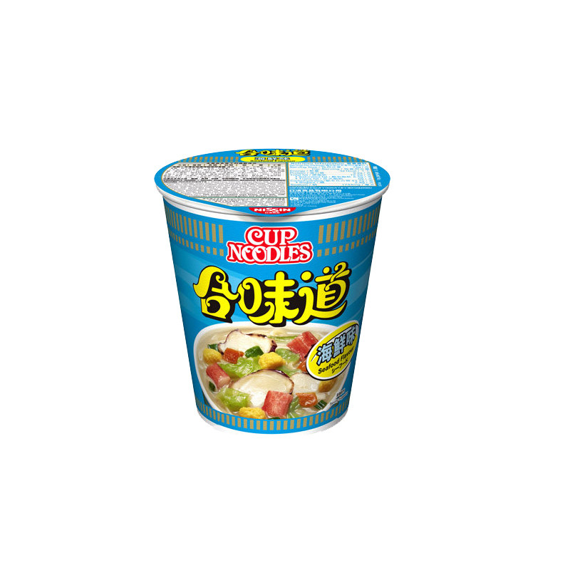 现货香港版日清合味道杯面即食冲开水泡方便面桶装泡面上班宵夜