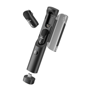 BOYA博雅Magic四合一变形无线领夹式麦克风 直播专用降噪采访桌面