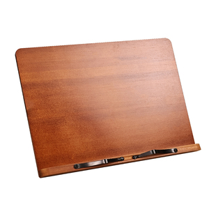 阅读架竹质书架书法临帖学生读书阅读神器ipad平板神器桌面书立