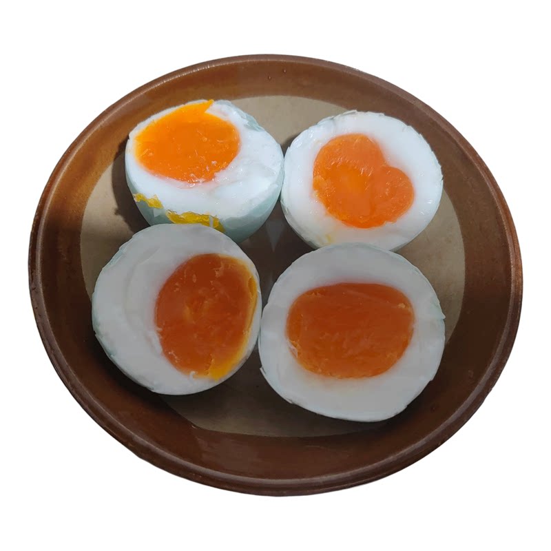 四川咸鸭蛋黄泥生咸鸭蛋南充翻砂不太咸盐鸭蛋黄新鲜农家腌制盐蛋