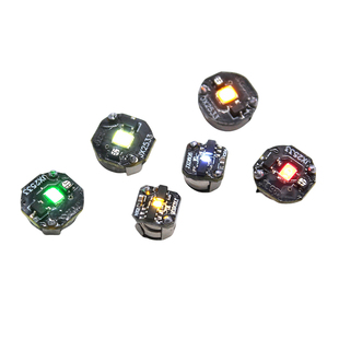 DIY磁控磁吸灯手工配件迷你LED灯珠多色装饰模型灯发光芯免线高亮