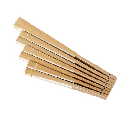 玉竹折扇苏工手工纸水磨扇子