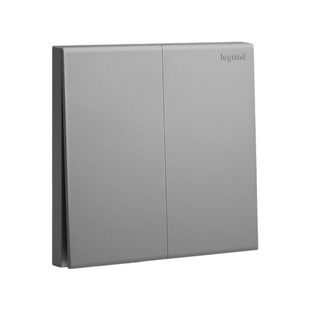 罗格朗开关插座纯平无框家用86型墙壁插座暗装斜五孔七孔十孔插座