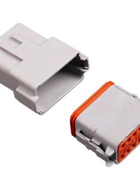 国产德驰汽车连接器公母防水插头