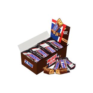 士力架正品花生夹心巧克力320g盒装饱腹坚果能量棒休闲解馋零食