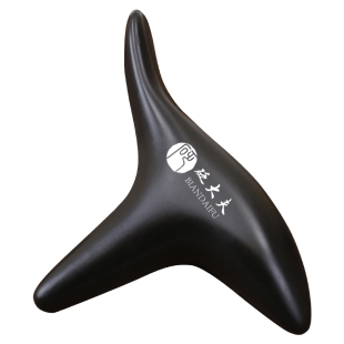 砭大夫砭石按摩棒器经络足底点按穴位按摩工具头疗拨筋三角雀锥