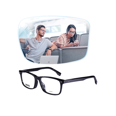 蔡司镜片BOSS眼镜框整镜