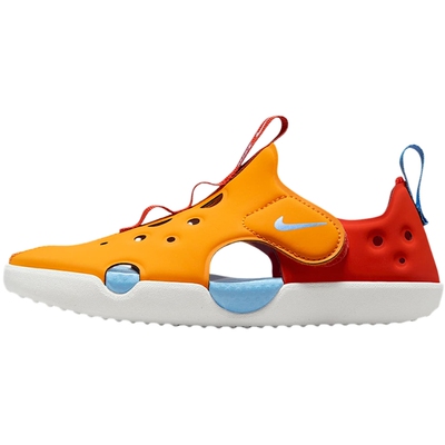 NIKE耐克男女童运动鞋SUNRAY PROTECT 4魔术贴幼童凉鞋HF6277-800