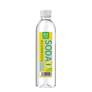 莲花1983苏打天然水500ml*24瓶整箱装柠檬味运动健身解渴无糖饮料