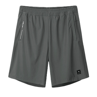 骆驼男装休闲短裤男2025夏季透气户外运动跑步速干宽松凉感五分裤