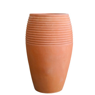 清仓包邮户外庭院红陶花盆组合特大号红泥陶土陶罐粗陶红陶盆景观