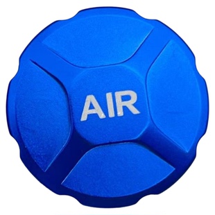 山地自行车前叉气嘴盖铝合金气室盖肩控盖避震前叉肩盖可锁死开关