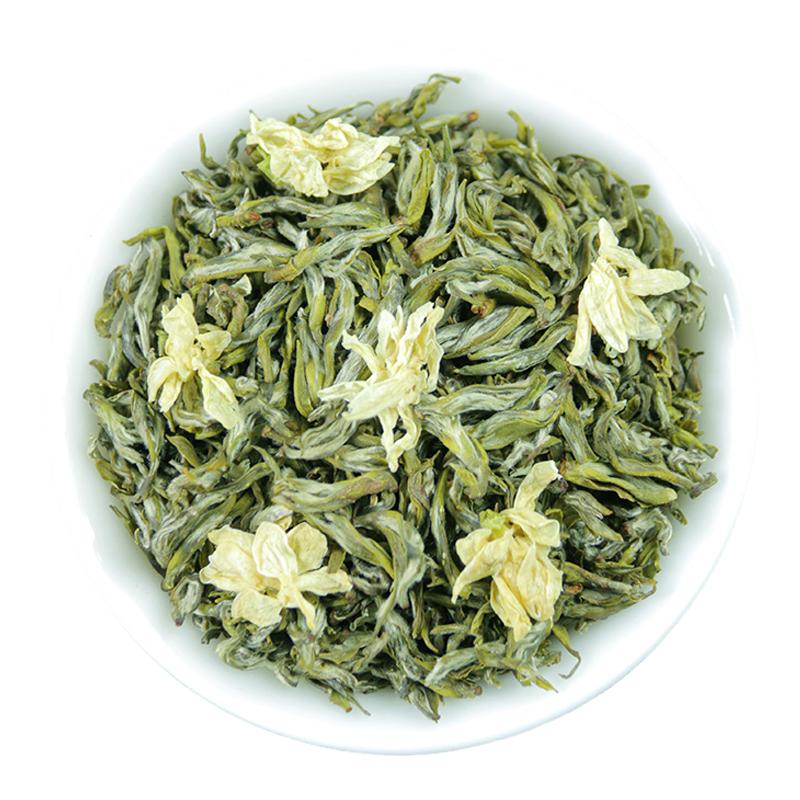 十窨龙毫茉莉花茶炒花飘雪雅安蒙顶山2026新茶叶浓香型特级