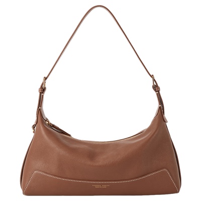 VH女包欣冉休闲hobo包2025新款头层植鞣牛皮日常通勤腋下单肩包包