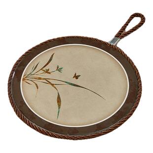 中古风陶瓷餐垫锅垫隔热垫耐高温防烫桌垫菜盘碗碟垫茶杯垫砂锅垫