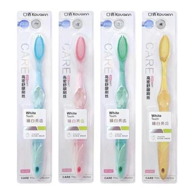 实惠4支牙刷口倩清洁男女