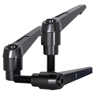 可调位紧定手柄螺丝7字型棘轮把手L型快速自锁紧扳手旋转手拧螺栓